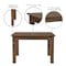 Flash Furniture Rectangle Farm Table, Rustic, Rectangular, 46" x 30", 30" W, 46" L, 30" H, Wood, Wood Grain XA-F-46X30-GG - alternate 8